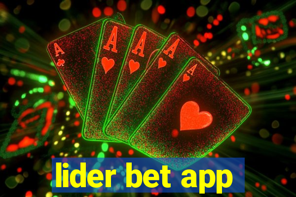 lider bet app