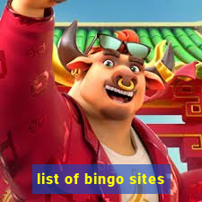 list of bingo sites