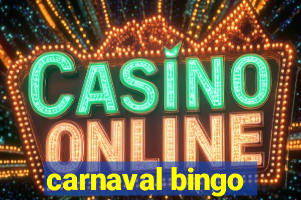 carnaval bingo