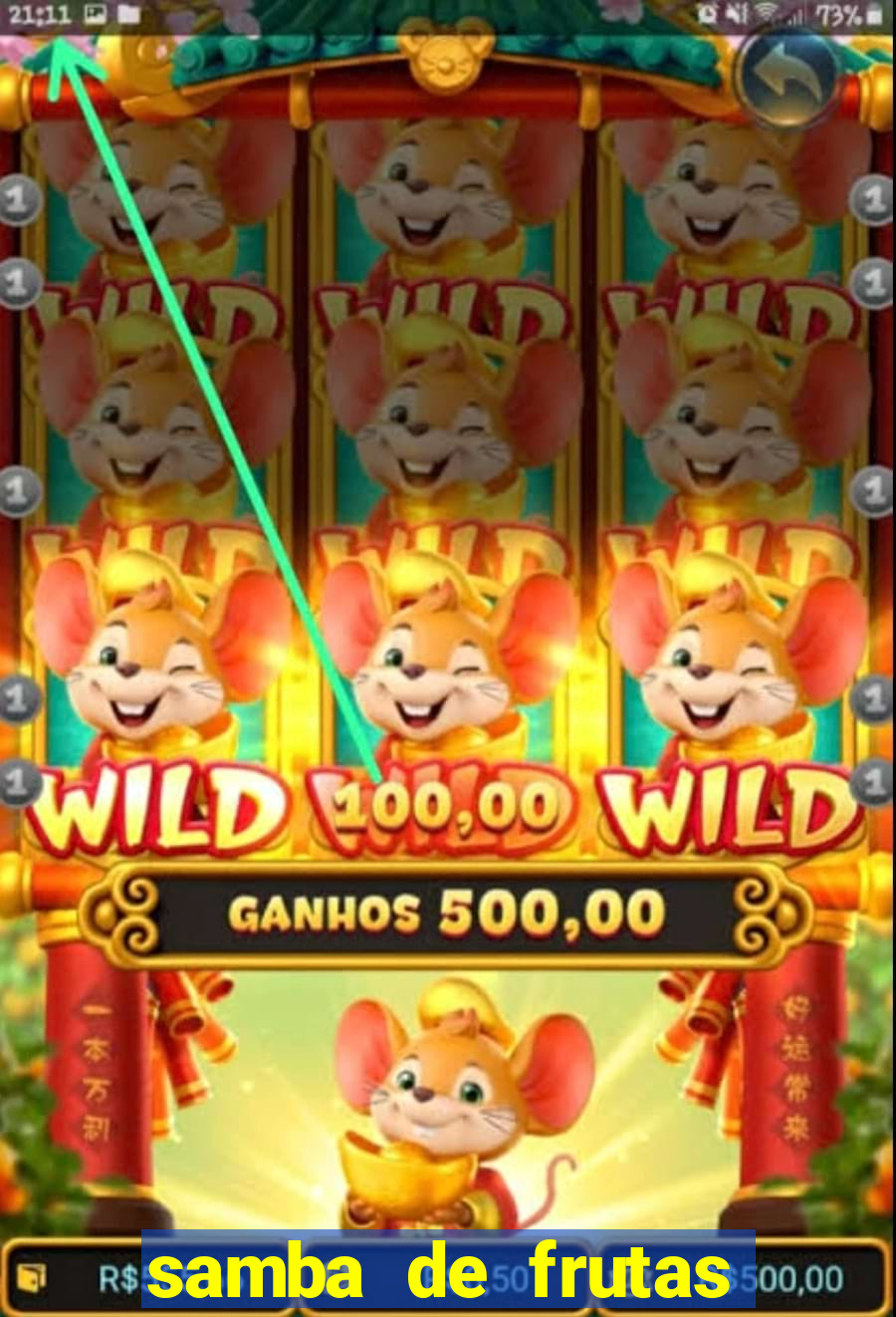 samba de frutas slots free