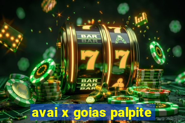 avai x goias palpite