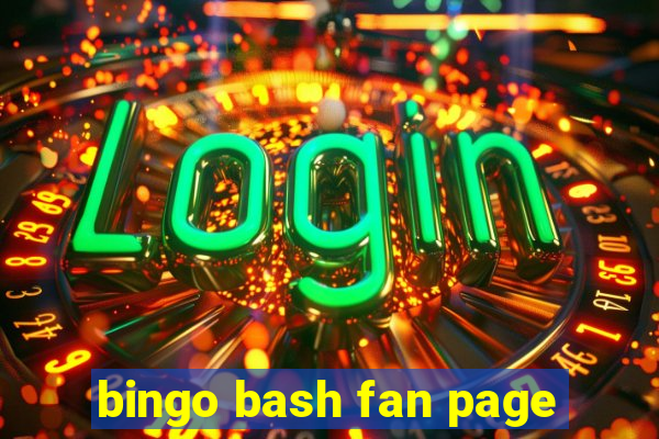 bingo bash fan page