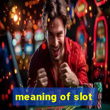 meaning of slot