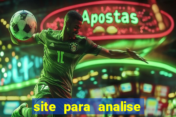 site para analise de jogos de futebol