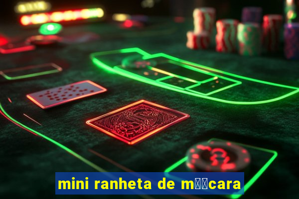 mini ranheta de m璋﹕cara