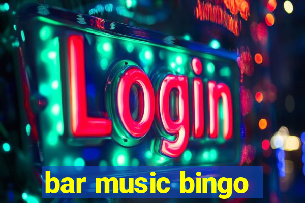 bar music bingo