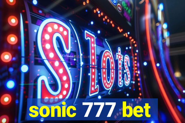 sonic 777 bet