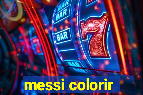 messi colorir