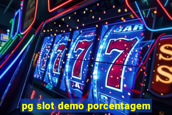 pg slot demo porcentagem