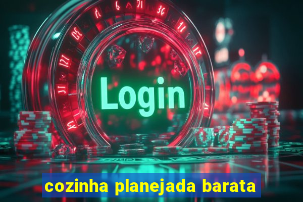 cozinha planejada barata