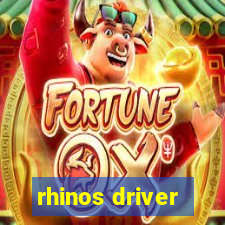 rhinos driver