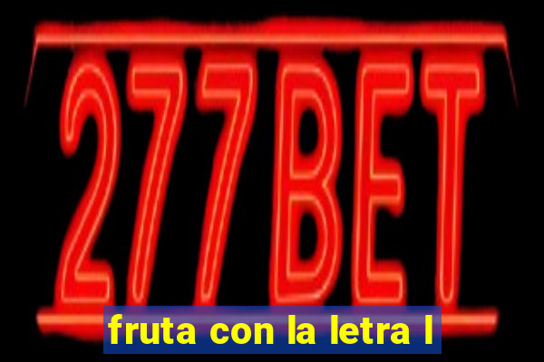 fruta con la letra l