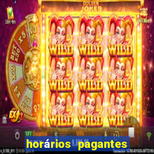 horários pagantes do fortune mouse