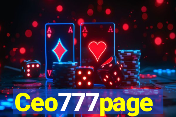 Ceo777page