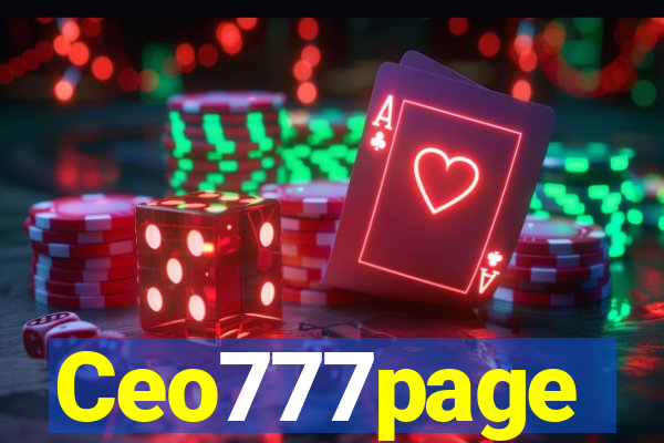 Ceo777page