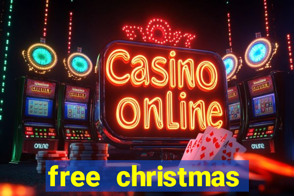 free christmas bingo cards