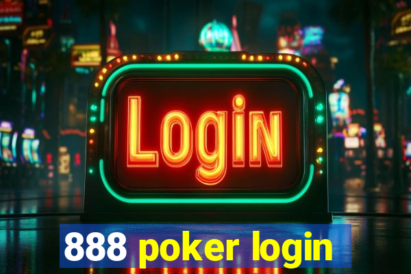 888 poker login