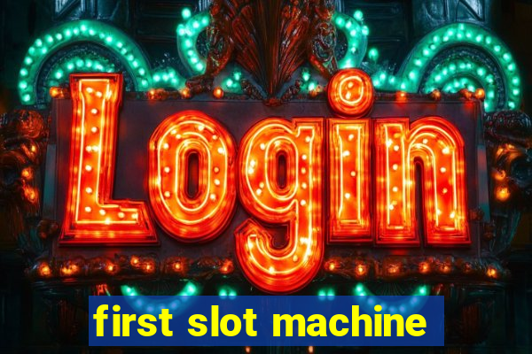 first slot machine