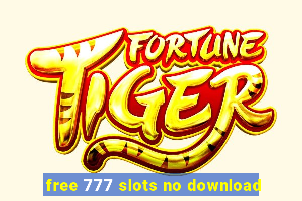 free 777 slots no download