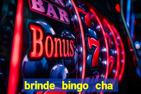 brinde bingo cha de bebe