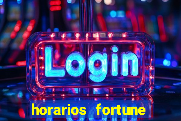 horarios fortune tiger esporte da sorte