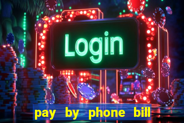 pay by phone bill bingo uk