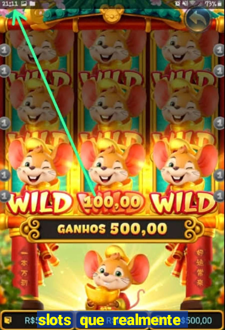 slots que realmente pagam no pix