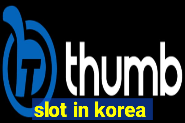 slot in korea