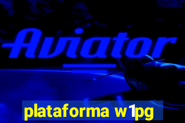 plataforma w1pg