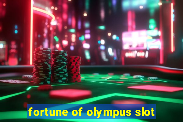 fortune of olympus slot