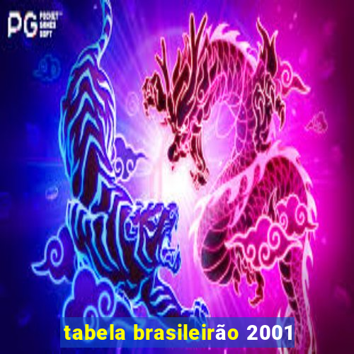 tabela brasileirão 2001