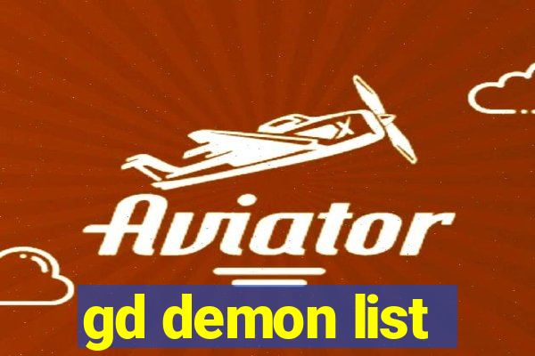 gd demon list