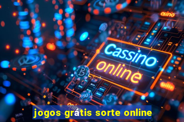 jogos grátis sorte online