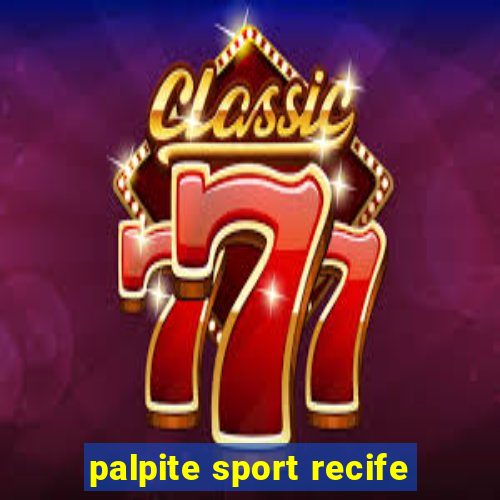 palpite sport recife