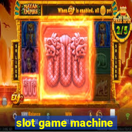 slot game machine