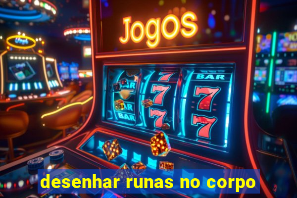 desenhar runas no corpo