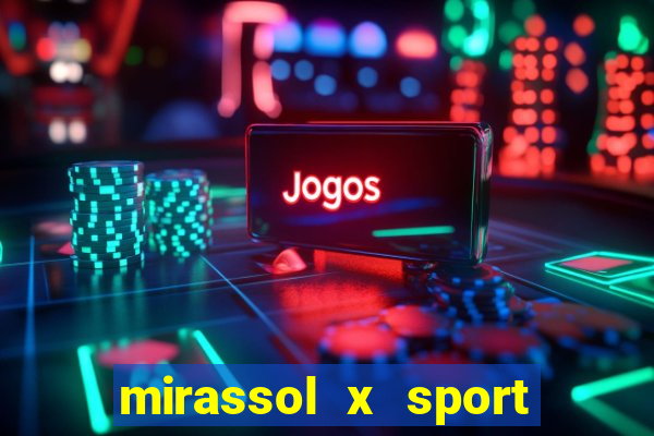 mirassol x sport recife palpite