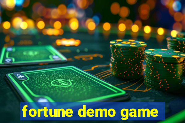 fortune demo game