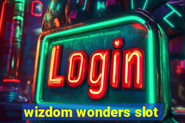 wizdom wonders slot