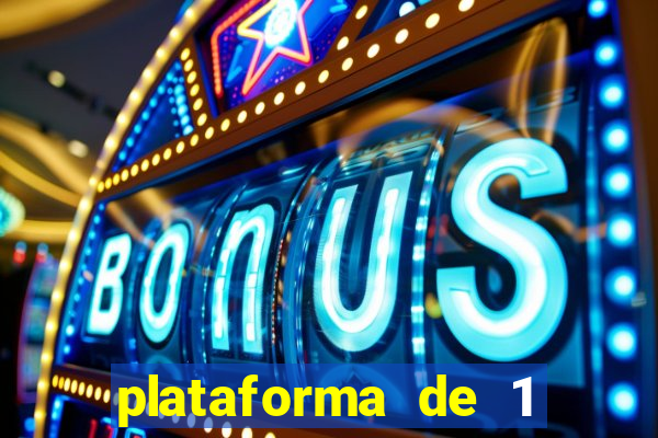 plataforma de 1 real fortune tiger