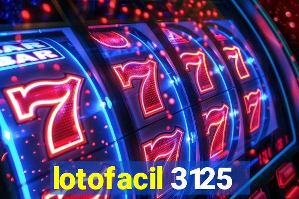 lotofacil 3125