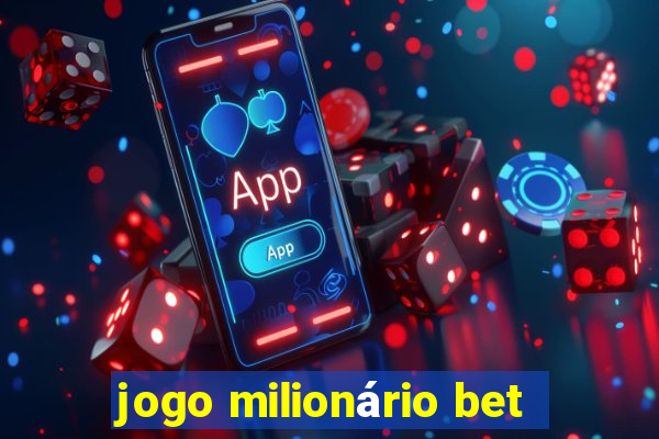 jogo milionário bet