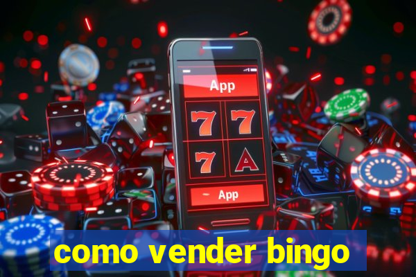 como vender bingo