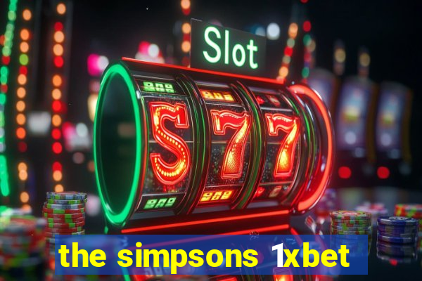 the simpsons 1xbet