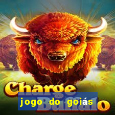 jogo do goiás hoje ao vivo