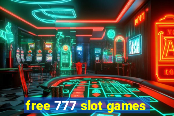 free 777 slot games