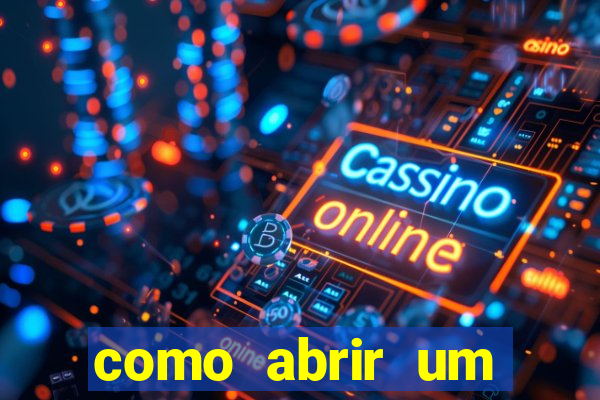 como abrir um cassino online