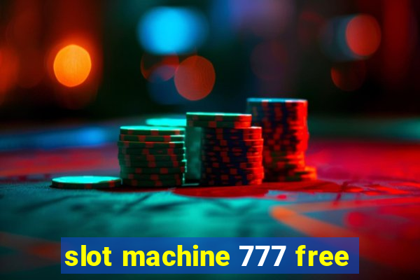 slot machine 777 free