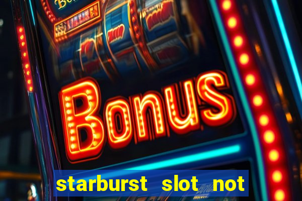 starburst slot not on gamstop