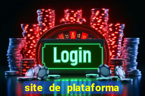 site de plataforma de jogos